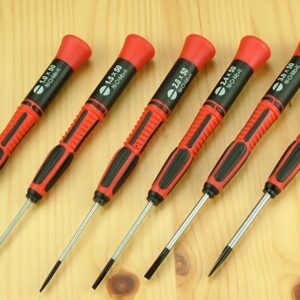 6 Pce Slotted Blade Screwdrivers Set