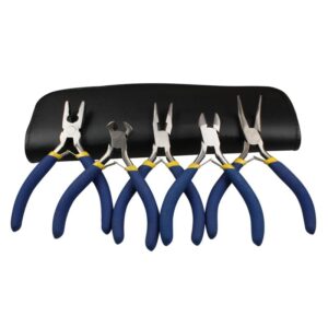 5 Pce Mini Plier Set in Zip-up Case