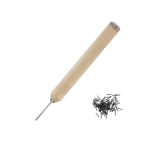 Pen Grip Pin Pusher with 100 Black Pins