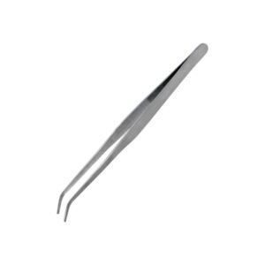 Strong Curved Steel Tweezers