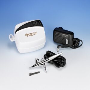 Gravity Feed Airbrush & Compressor Kit