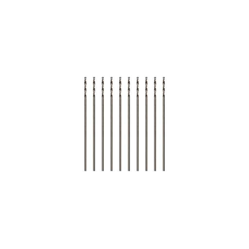 Modelcraft Precision HSS Drill Bits 0.4mm (Pack of 10)